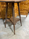Antique Square Side Table/Plant Stand
