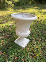 Faux Cement Urn Style Planter