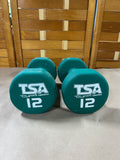 Total Sports America Set of 12 lb Hand Weights