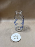 Sour Cream Vintage Glass Bottle