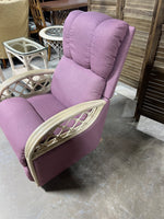 La-Z-Boy Rattan Lilac Rocking Recliner