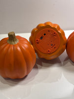 Small Battery Operated Pumpkin Trio