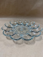 Anchor Hocking Clear Glass Deviled Egg Plate // 2 Available // *** PRICED INDIVIDUALLY ***