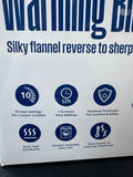 Sealed Westinghouse Beige Silky Flannel Reverse to Sherpa Warming Blanket