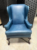 Hancock & Moore Leather Wing Back Chair