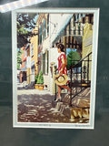 (B) Nidos Italian Restaurant Print By Ralph Basford