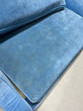 Theodore Alexander Blue Velvet Sofa***HEAVY ITEM***READ DETAILS ON PICK UP POLICY***