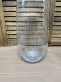 Large Clear Glass Vase