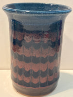 David Fernandez Glazed Pottery Crock; Signed