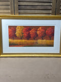 Path Through Fall Trees Print; Signed & Numbered (11/250)