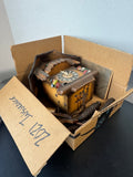 German Vintage Wooden Cuckoo Clock AS IS (READ DESCRIPTION CAREFULLY)