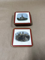 Set Of 6 Pimpernel English Cathedral Coasters