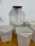 Lock & Lock Pantry Storage Containers  - Set Of 7