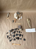 Lot Of Arrowheads And ETC (B)
