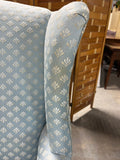 B-Ethan Allen Wing Back Chair