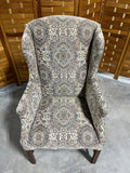 Wing Back Chair, Reupholstered by "Mack Upholstery-The CW Way"