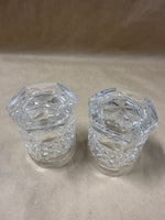 Pair Of Crystal Drinking Glasses