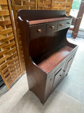Antique Primitive Step-Back Dry Sink Hutch