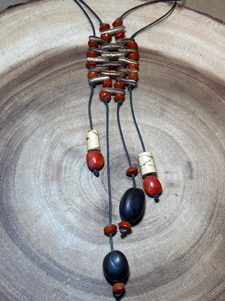 Tribal Style Seed Necklace
