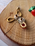 Pair of Gold Tone Earrings