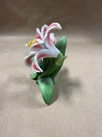 Lenox Garden Flower Sculpture Amaryllis Porcelain Figure 2000