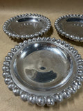 3-Piece Aluminum Dotted Trinket Dishes
