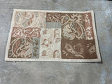Pale Muted Tone Rug, 4' x 2'7"