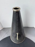 Black Vintage Cheerleader Megaphone