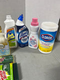 Cleaning Lot (G) *Most bottles at least half full*