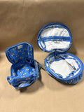 Pair Of Vera Bradley Roses And Bees Traveling Bags