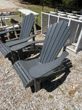 Leisure Line Adirondack Chairs, Set of 2, Set B