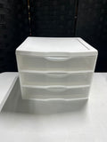 Sterilite 3 Drawer Plastic Storage Bin, 7 Available, PRICED INDIVIDUALLY, $10 each