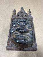 Cast Iron Ornate Face Door Knocker