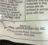 Global Upholstery Co. Inc. Arm Chair with Tack Accents