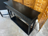 Black Narrow Console Table