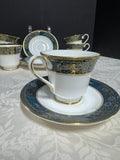 12-Piece Royal Doulton England Carlyle Fine Bone China