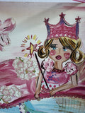 Liesl Long Princess In Bed Whimsical Embellished Canvas Print