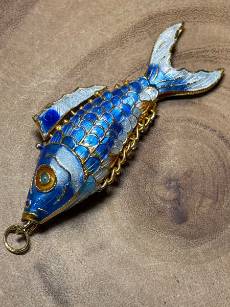 Articulated Fish Pendant