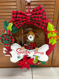 “Santa Paws” 20” Wreath