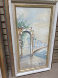 Pair of Original Watercolors by Gina; Signed