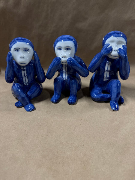 Three Wise Monkeys Set