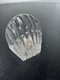 Waterford Crystal Clam Shell with Pearl in Box (E)