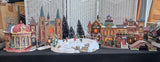 33-Piece Member’s Mark Victorian Village Animated & Lighted Holiday Set in Box (WORKS)