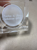 Oleg Cassini Crystal Candle Votives With Box
