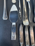 21-Piece Assorted Silver Plate Flatware
