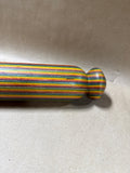 Rainbow Striped Wooden Rolling Pin