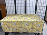 Threshold Yellow Floral Fabric Tablecloth