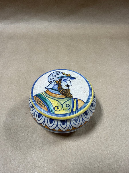 Italian Handpainted Trinket Box