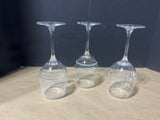 Mikasa Wine Glasses, 3 pc