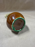 Brown Drip Glaze Creamer Pitcher